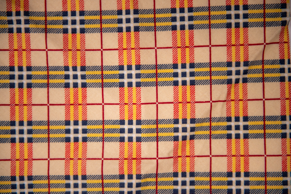 Tradie Tartan Custom Dog Bandana