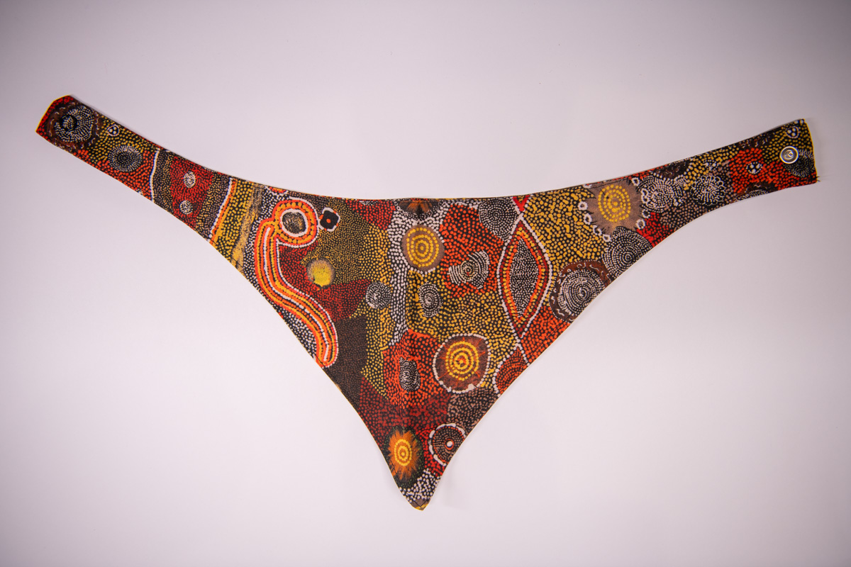 Bold Aboriginal‑inspired design (M)