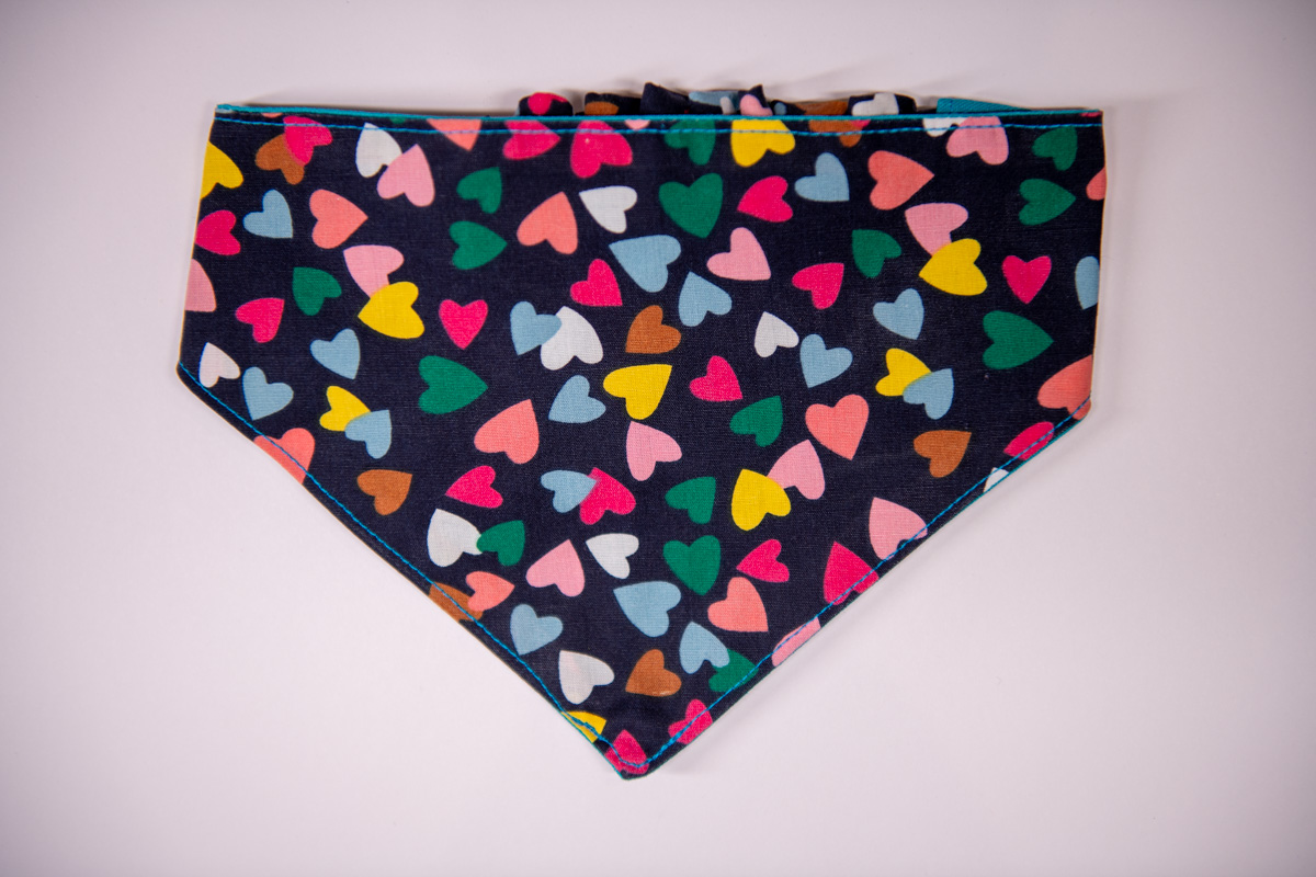 Multicoloured Hearts (S)